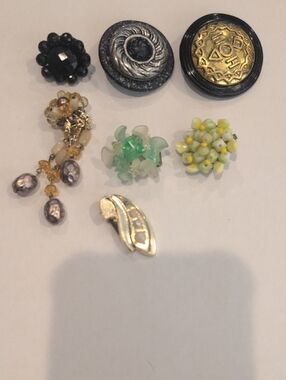 Vintage West Germany Clip On Earrings